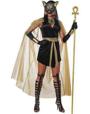 Bastet Egyptisch godinnen kostuum voor vrouw