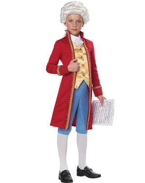 Disfraz de Mozart para niño