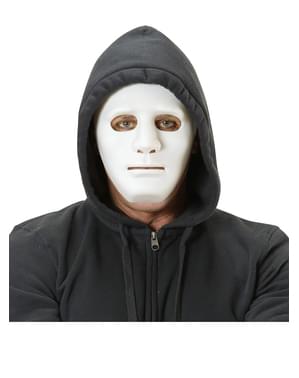 Brottsling Mask Vit