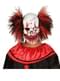 Dödskalle clown Mask med hår