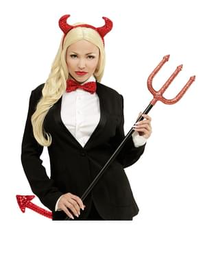 Set de diavol cu paiete