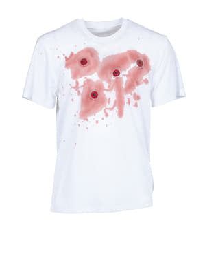 T-shirt with Bullet Holes