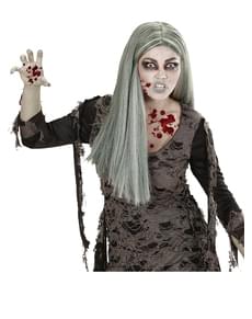 Sang de zombie rouge sombre