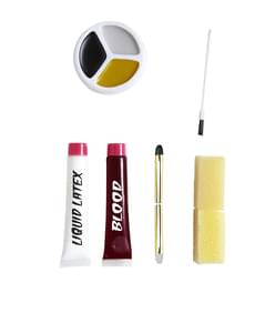 Furchterregender Zombie Schminkset