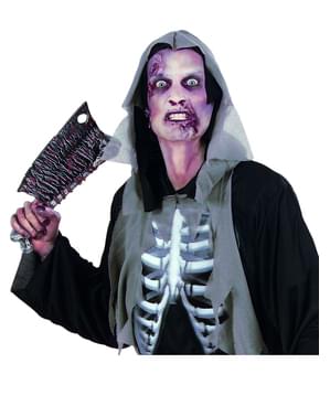 Maquillage prothèse peau zombie