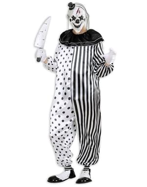 Harlekijn clown moordenaar kostuum voor mannen
