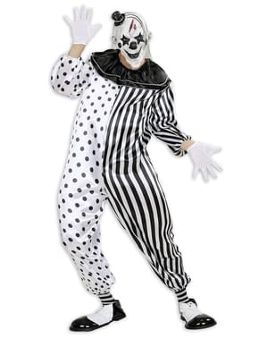 Harlekin Morderklovn Kostyme Mann