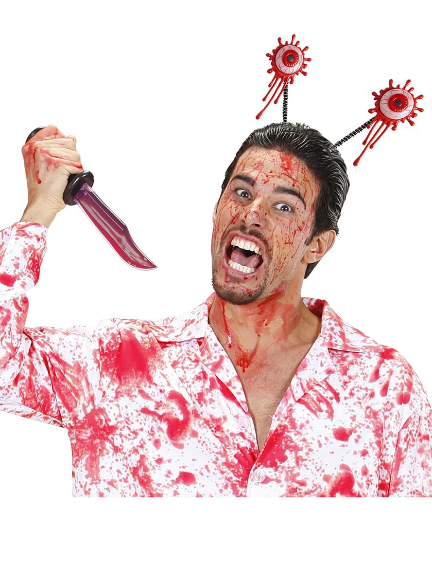 Diadema con ojos sangrientos