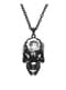 Skull Necklace with Diamantes