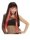 Glam Wig with Red Highlights