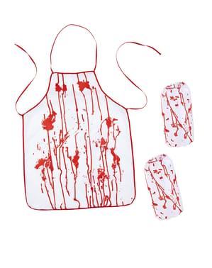 Αιματηρή Killer Butcher κοστούμι Kit