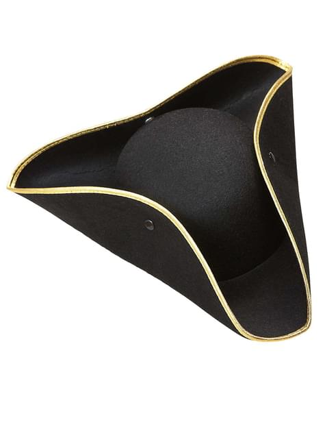 Dreispitz schwarz. 24h Versand | Funidelia