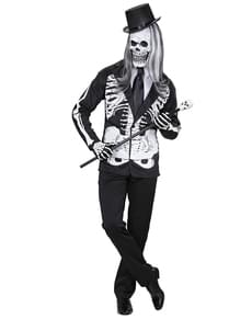 Mens Mr Skeleton Costume