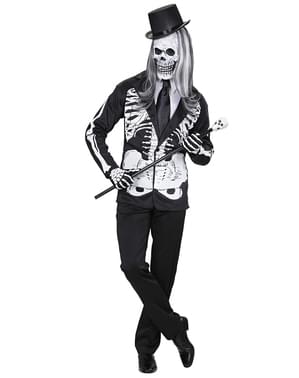 Costume da signore scheletro da uomo