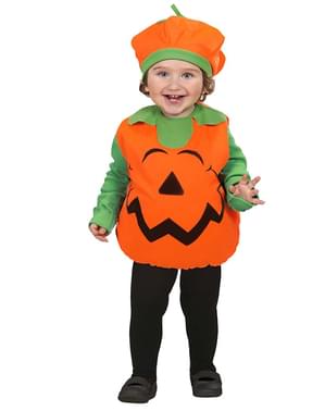 Costume da zucca felice infantile
