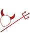 Red Devil Horns and Pitchfork Set