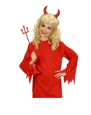 Red Devil Horns and Pitchfork Set