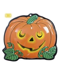 Zucca decorativa fluorescente 3D