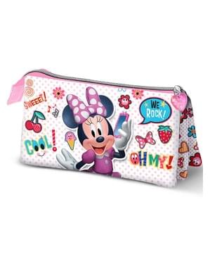 Trousse Minnie Mouse avec trois compartiments – Disney