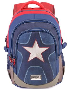 Captain America Rucksack mit USB Anschluss