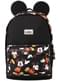 Mochila de Mickey Mouse com orelhas em preto - Disney