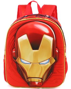 Mochila escolar de Iron Man reversible