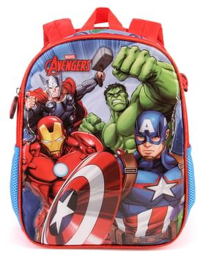 Mochila escolar de Los Vengadores reversible