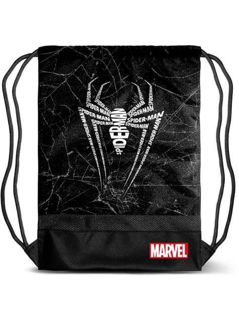 spiderman drawstring backpack