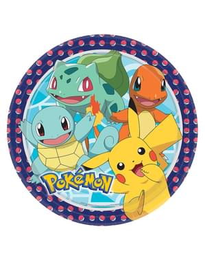 Set di 8 piatti Pokémon - Pokémon Collection