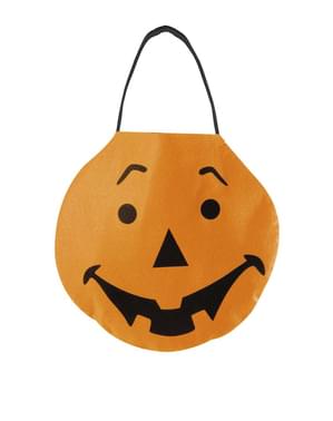 Bolso de calabaza truco o trato