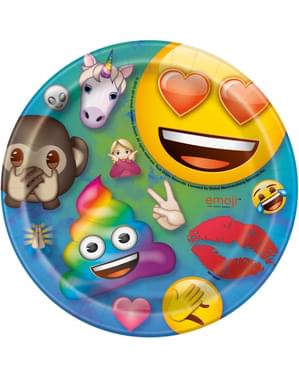 8 adet Emoji Tatlı Tabağı
