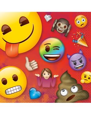 16 adet Emoji Peçetesi