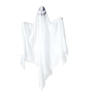 Spøkelse med fargede lys 90cm