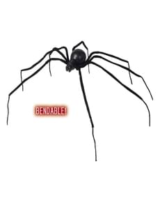Aranha viúva negra moldável 110 cm