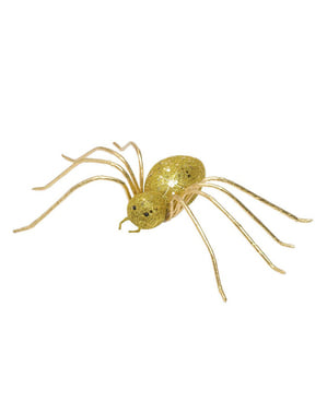 Grote gouden glitter spin