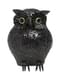 Zwarte uil met glitters