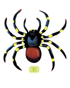 Couple d'araignées fluorescentes