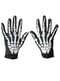 Handsker med benet skelet