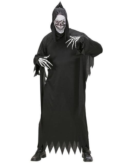 Handsker med benet skelet