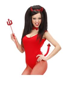 Conjunto de diaba com lantejoulas