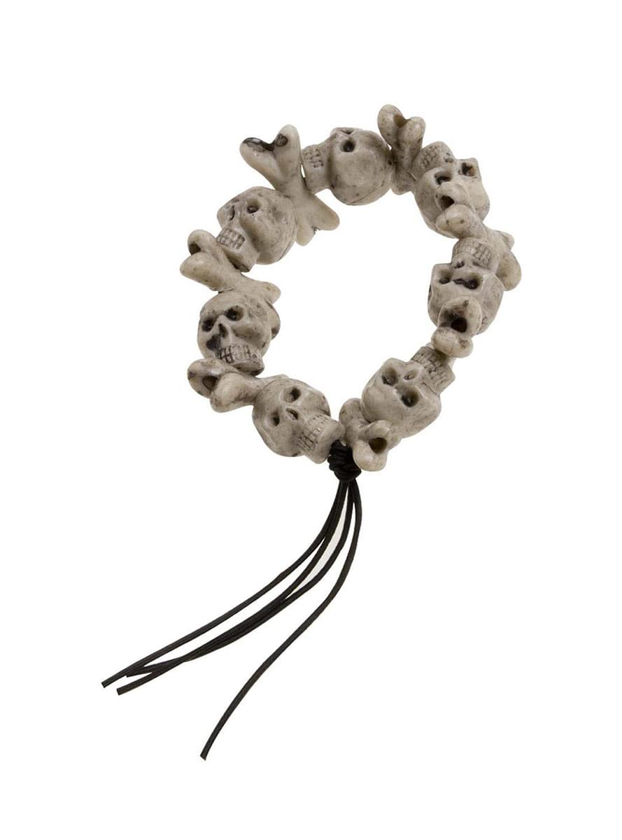 Bracciale teschi e ossa