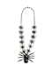 Necklace with spiders