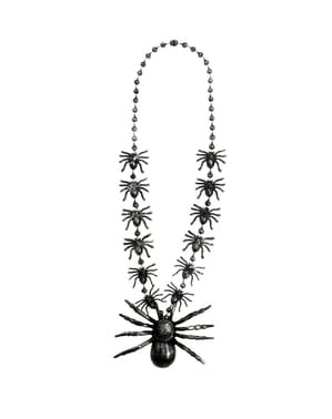 Necklace with spiders