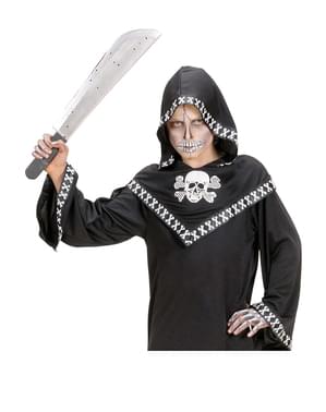 Machette ensanglantée