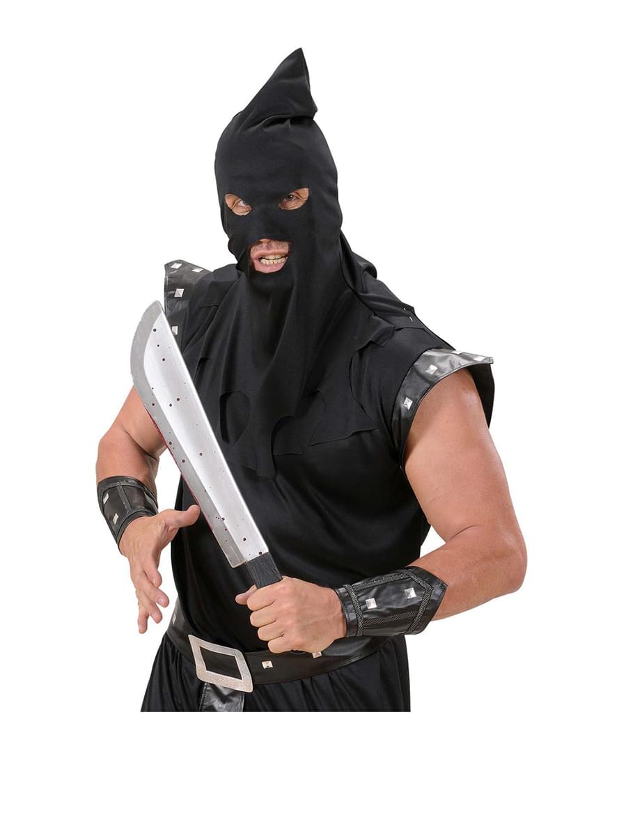 Machete ensangrentado