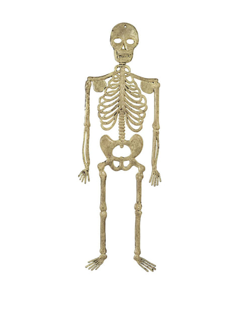 Esqueleto colgante de 32 cm.