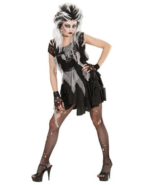 Bayan Zombi Punk Kostüm