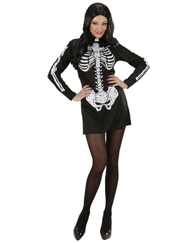 Costume da signorina scheletro