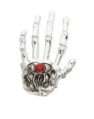 Skelett-Hand Ring