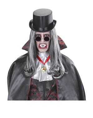 Dentes afiados de vampiro